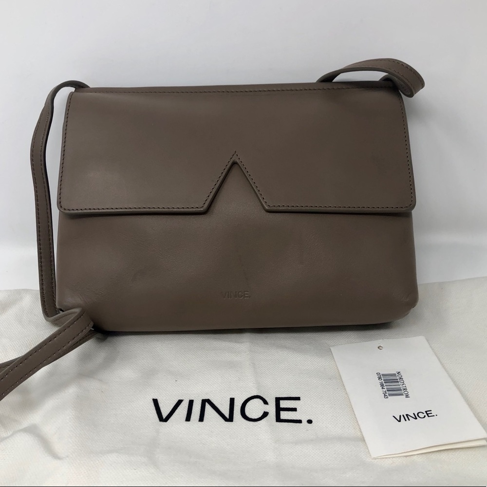VINCE SIGNATURE BABY CROSSBODY BAG